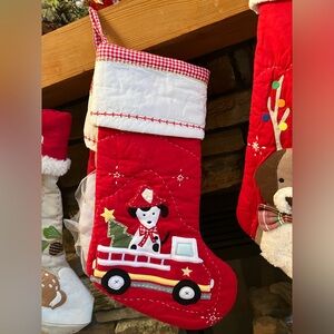 Pottery Barn Kids Quilted Christmas Stocking